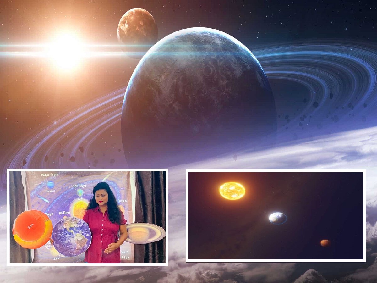Astronomical Event 2023 : आज सूर्य आणि शनीच्या मध्यभागी येणार पृथ्वी, दिमाखदार कडी असलेला शनीचा अद्भुत नजारा  title=