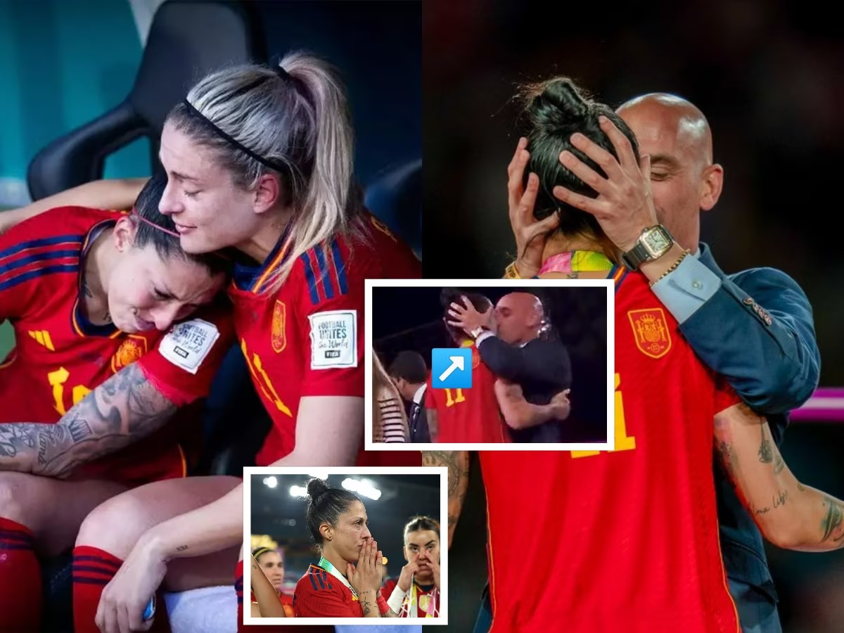 Controversy Video: महिला फुटबॉलरला KISS करणं पडलं महागात; पंतप्रधानांच्या नाराजीनंतर Fifa ची मोठी कारवाई! title=
