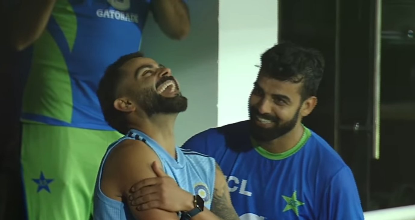 India vs Pakistan Virat Kohli meet Pakistani players on the eve of Asia Cup clash