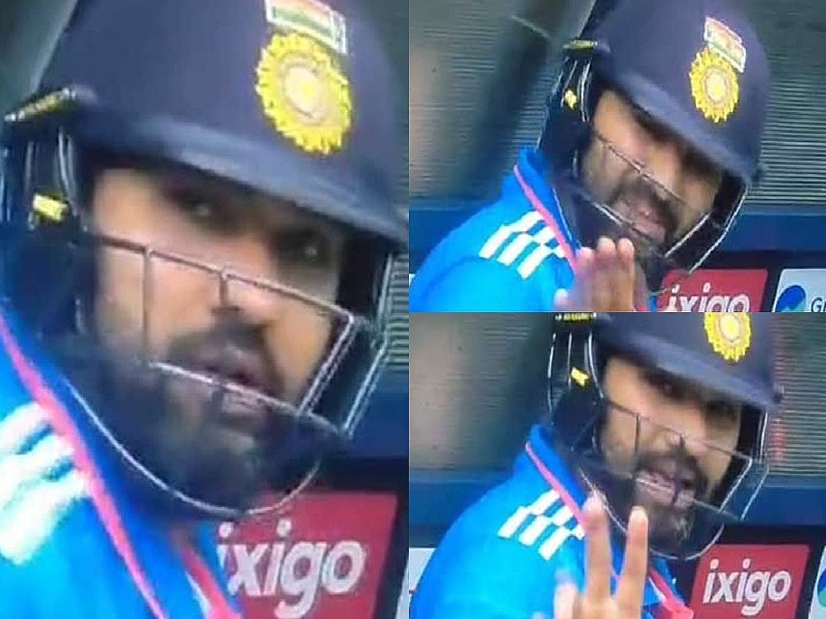 Rohit Sharma Shut Up Why Did Rohit Sharma Get Angry At The Cameraman ...