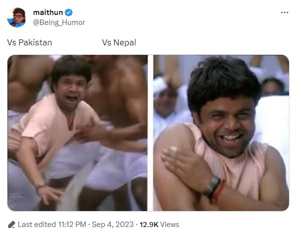 Top 10 Memes from IND vs NEP Match 5