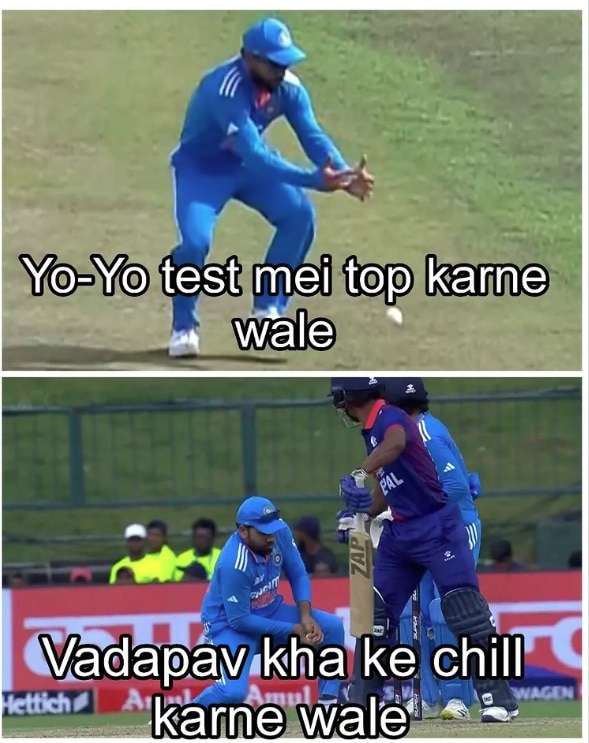 Top 10 Memes from IND vs NEP Match 5