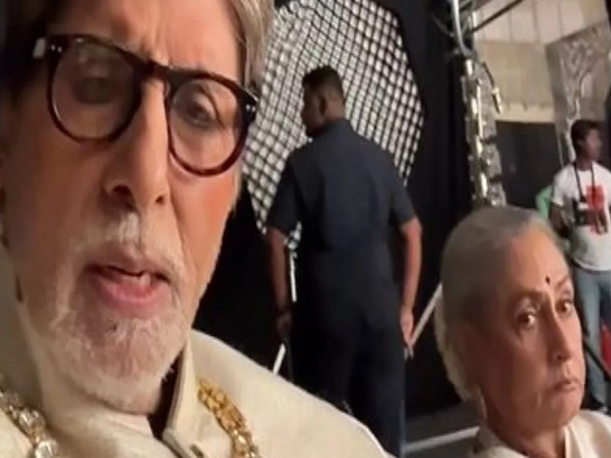 'Amitabh Bachchan चं एवढी हिम्मत दाखवू शकतात', बिग बींनी जया बच्चन यांचा बनवला 'त्या' क्षणाचा Video  title=
