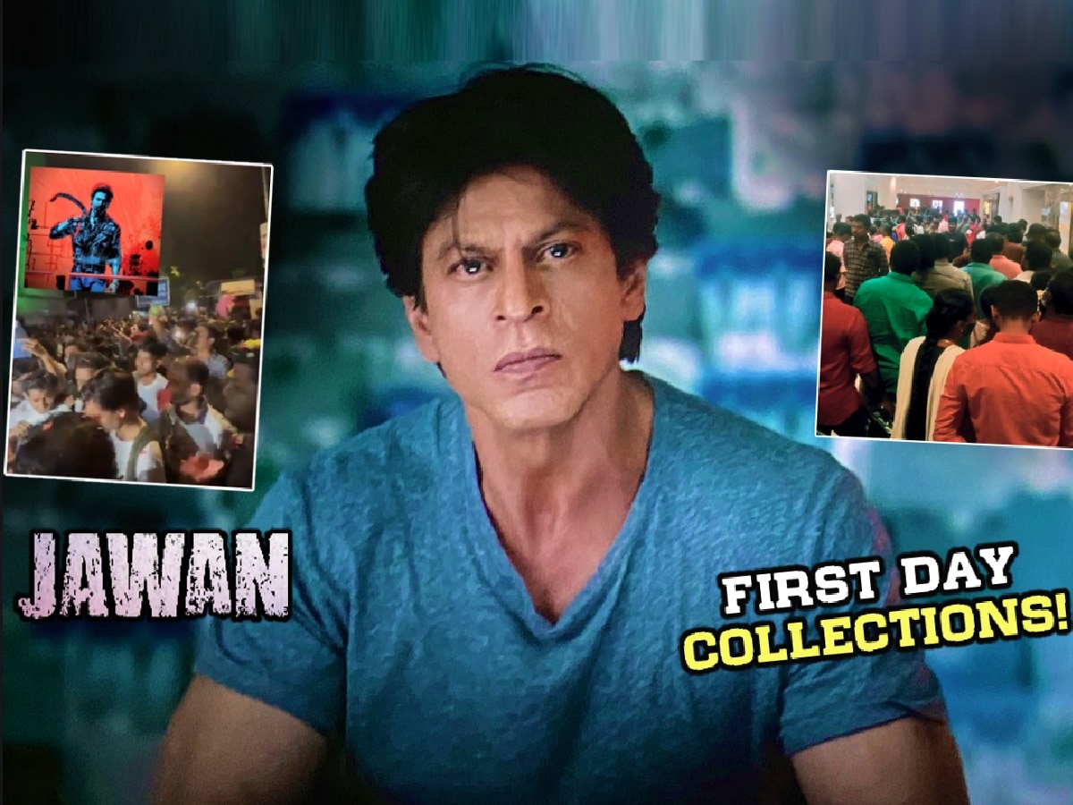 Jawan Collection Day 1: SRK च्या 'जवान'ने पहिल्या दिवशी किती पैसा कमावला पाहिलं का? आकडे पाहून बसेल धक्का title=