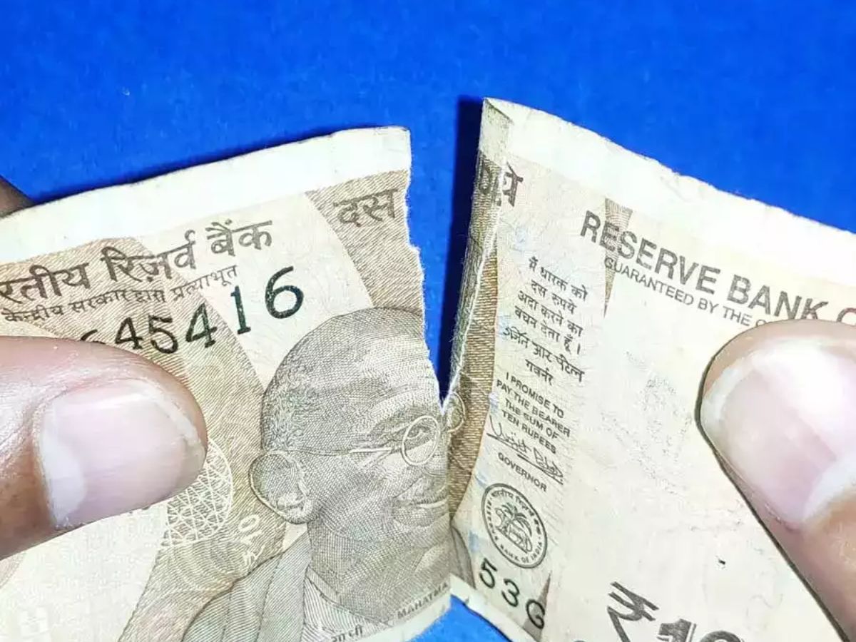 RBI Guidelines on indian Currency Torn Crumpled Notes