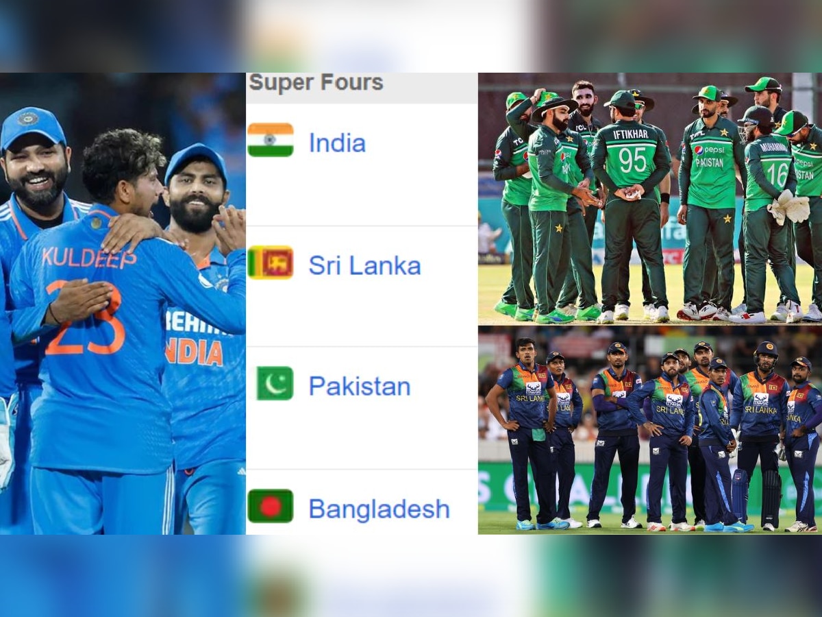 Asia Cup : टीम इंडियाच्या विजयाने पॉईंट्स टेबलमध्ये मोठा उलटफेर, फायनलमध्ये भारताविरूद्ध खेळणार 'हा' देश title=