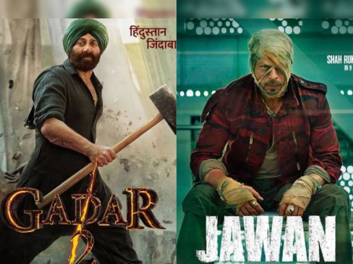 Jawan Box Office Collection Day 6: सहाव्या दिवशी शाहरुखचा 'जवान' मोडू शकला नाही Gadar 2 चा रेकॉर्ड!  title=