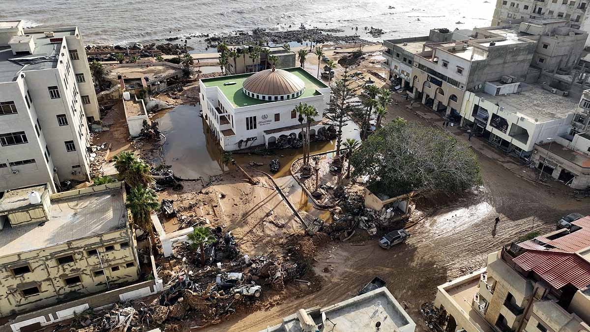 Libya Flood storm devastating photos 