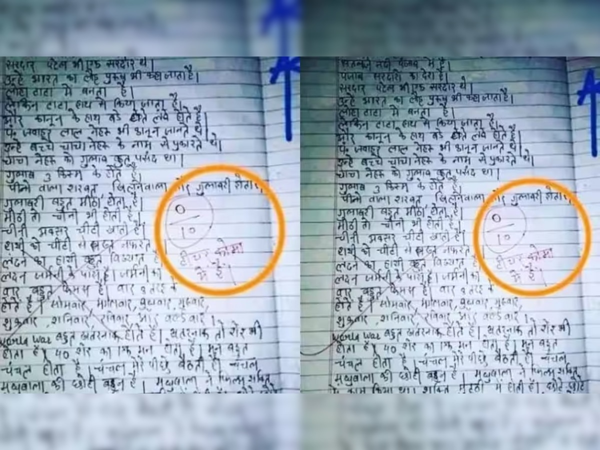 भूगोलच्या पेपरात विद्यार्थ्यांनं लिहिलं असं काही की... शिक्षक कोमात, नेटकरी म्हणाले, 'हा नेता होणार' title=