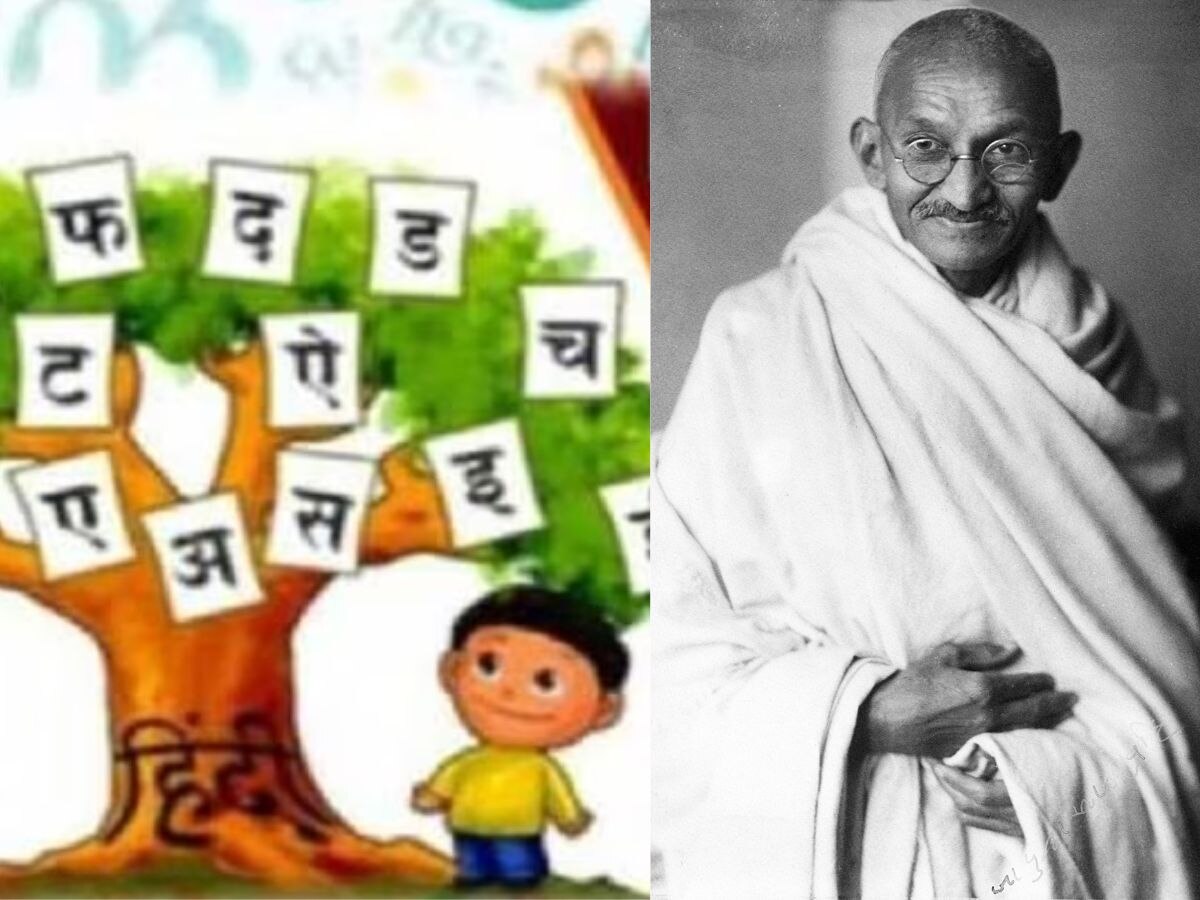 Hindi Diwas:हिंदी आपली राष्ट्रभाषा? खूप झाले वाद, आज जाणूनच घ्या, महात्मा गांधींशी आहे कनेक्शन title=