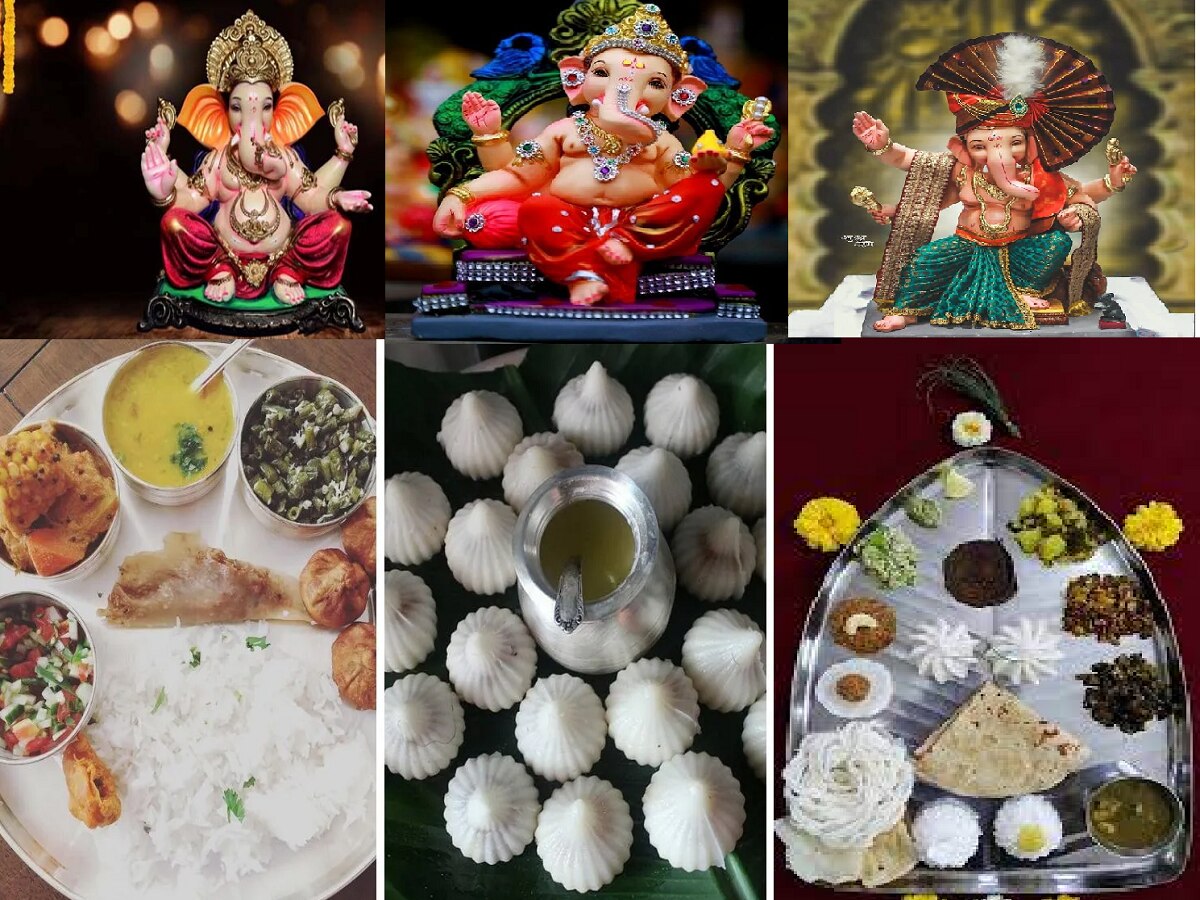  Ganesh Chaturthi 2023 : कसं असावं बाप्पाच्या नैवेद्याचं पान 'हा' पदार्थ अजिबात विसरु नका; नाहीतर... title=