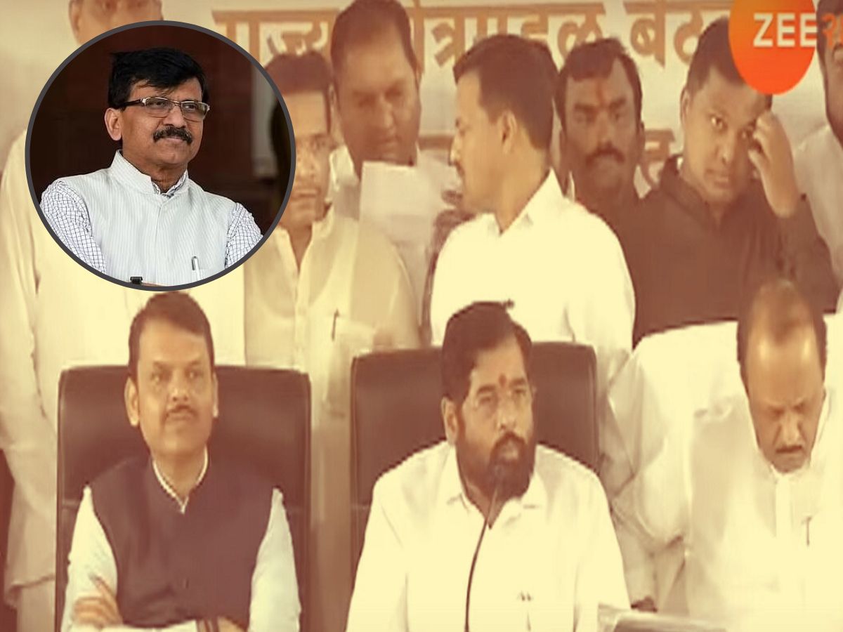 राऊत नाही आले का? मराठवाड्यातील पत्रकार परिषदेत मुख्यमंत्री एकनाथ शिंदेंनी प्रश्न विचारल्यानंतर….