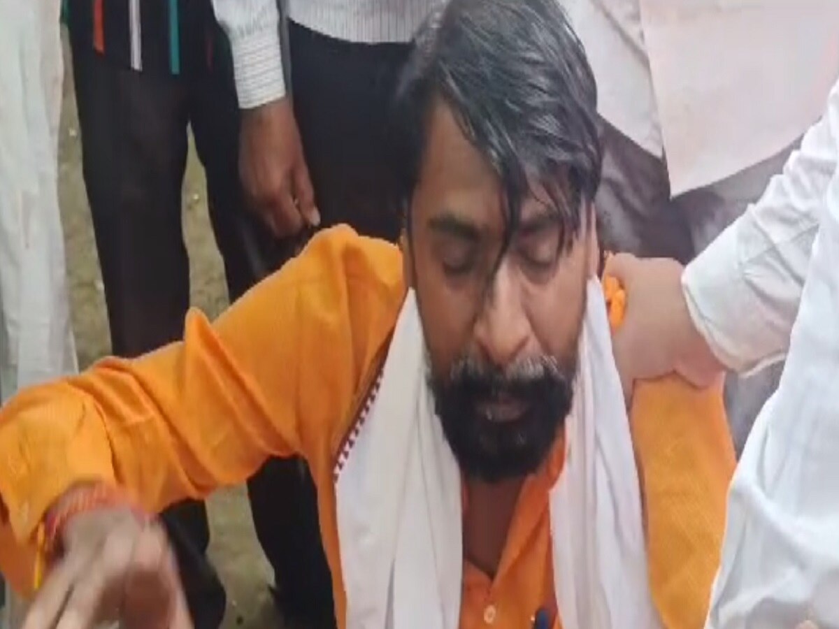 धक्कादायक! मराठा आरक्षण मागणीसाठी सुनील लागणेंचा अंगावर पेट्रोल ओतून आत्मदहनाचा प्रयत्न