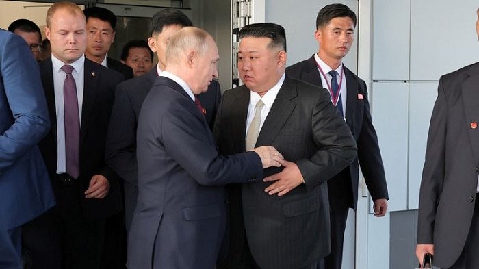 north korean leader kim jong un gets drone bulletproof jackets as a gift from russian vladimir putin 
