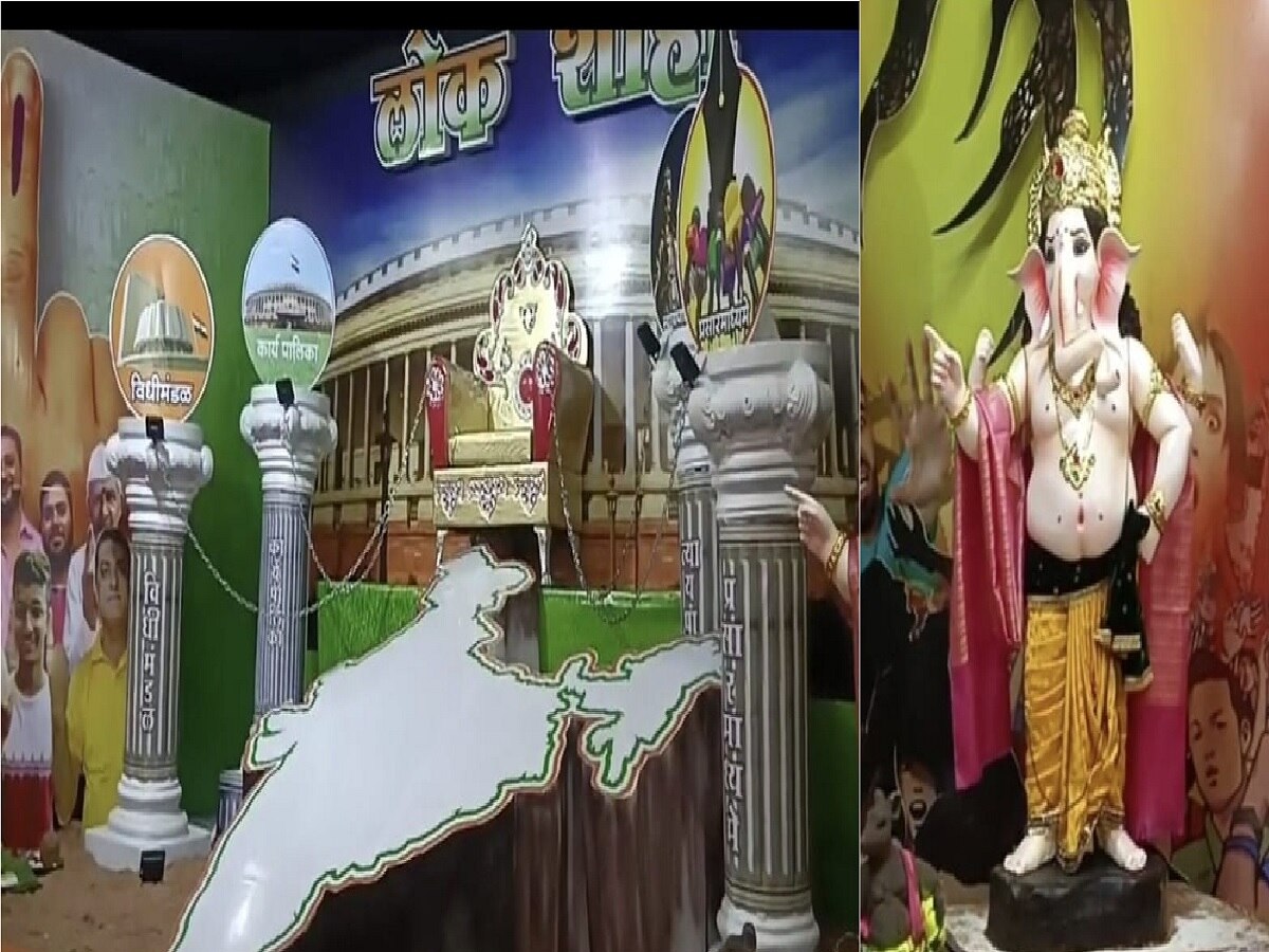 कल्याणमध्ये ठाकरे गटाच्या गणेशोत्सव देखाव्याला पोलीसांची नोटीस; असं दाखवल तरी काय?