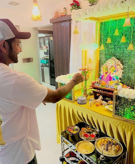 Ganeshotsav 2023 Virat Kohli To Rohit Sharma Indian Cricket Stars celebrates Ganesh Chaturthi