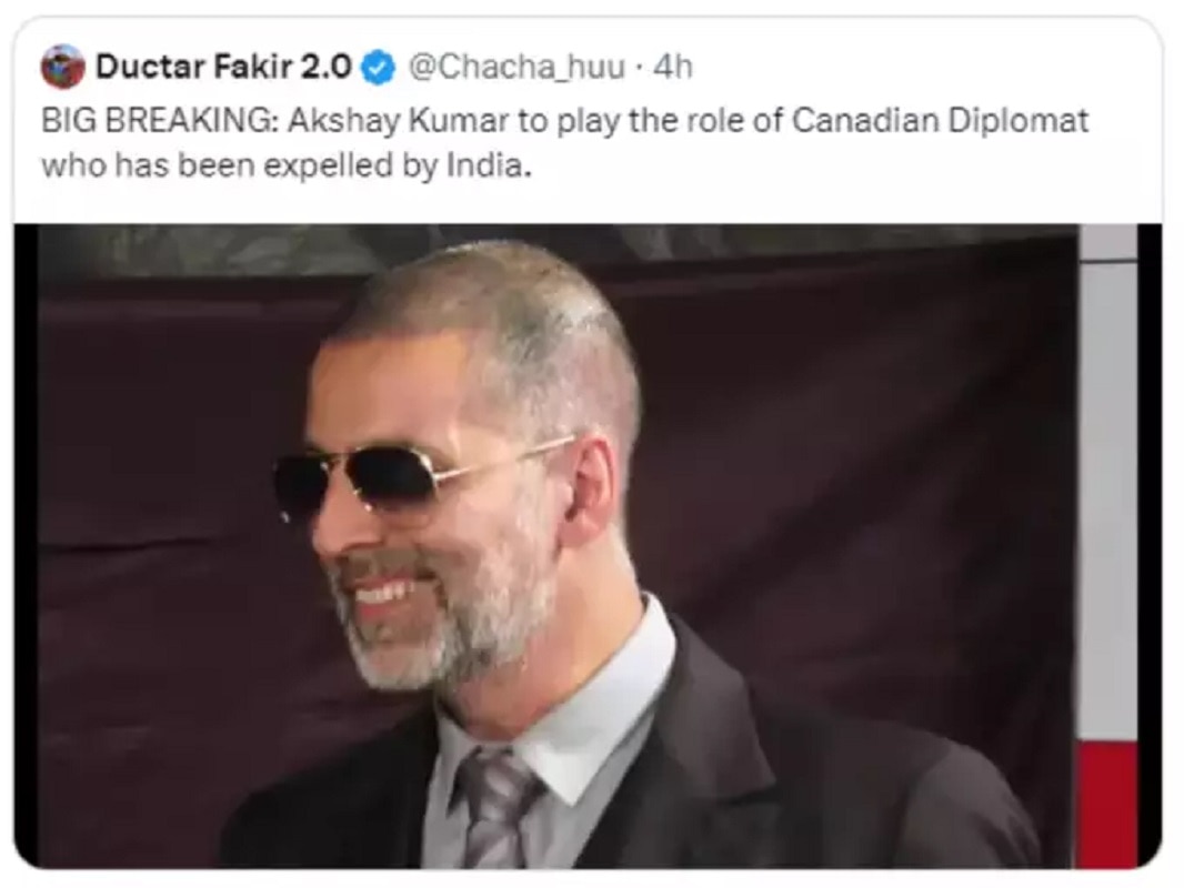 India vs Canada Issue Akshay Kumar viral Memes