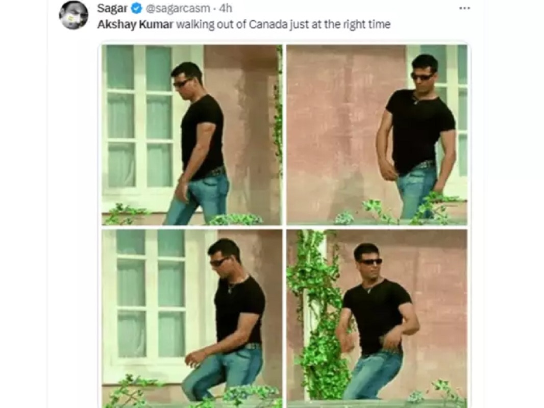 India vs Canada Issue Akshay Kumar viral Memes