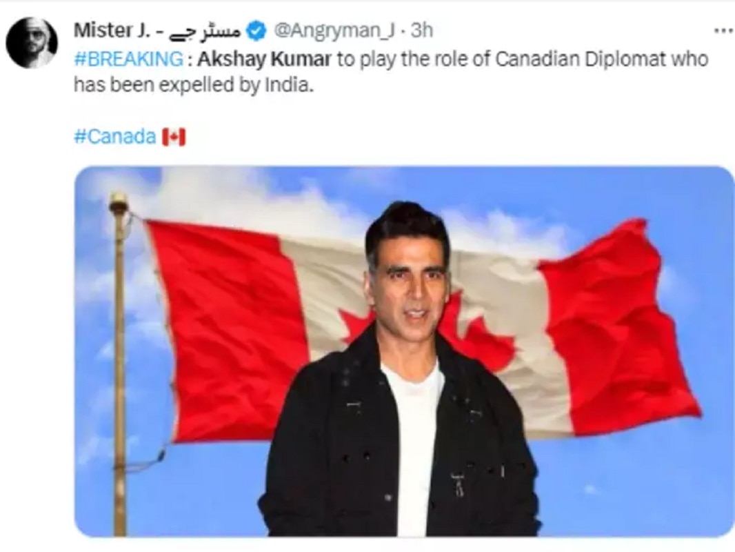 India vs Canada Issue Akshay Kumar viral Memes