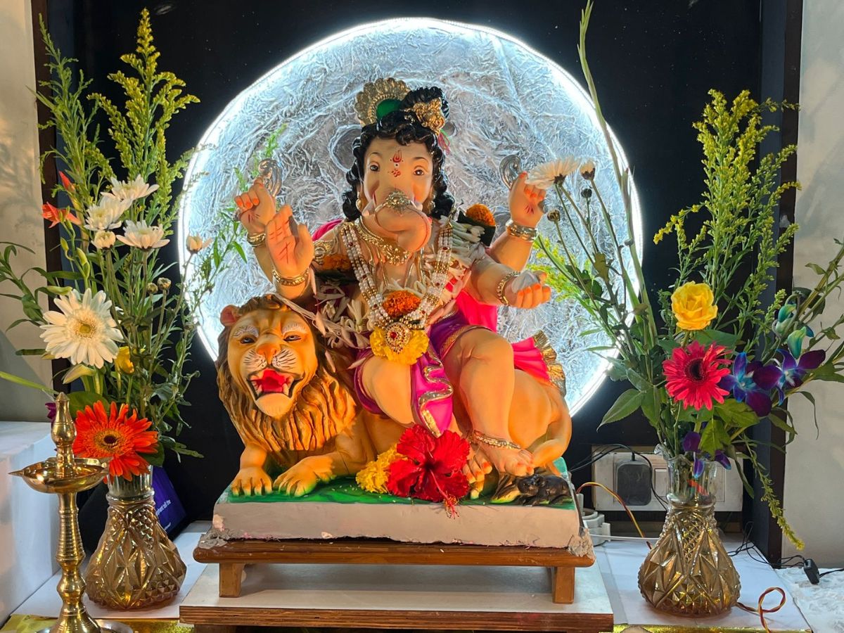  Ganesh Utsav Celebration And Unique decoration In households