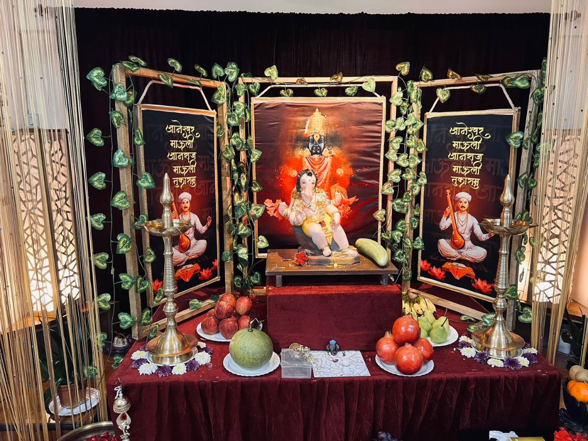 Ganesh Utsav Celebration And Unique decoration In households