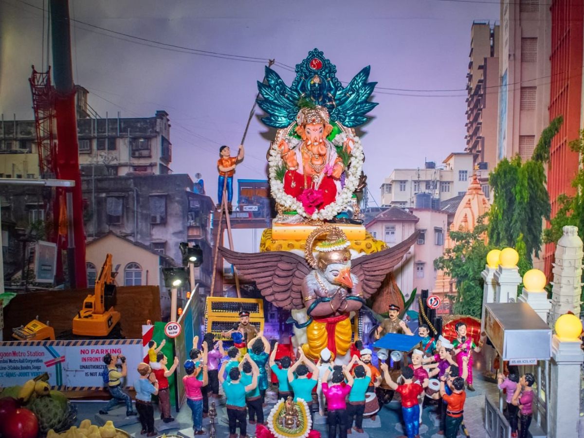 Day-2 Ganesh Utsav Celebration And Unique decoration In households 