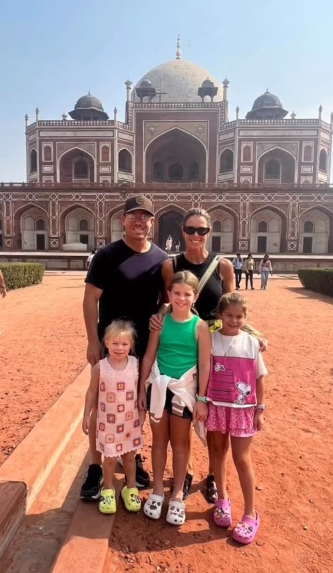 India vs Australia 2023 ODI David Warner Selfie With Security Personnel