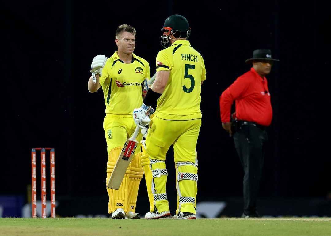 India vs Australia 2023 ODI David Warner Selfie With Security Personnel