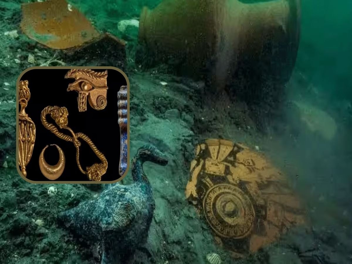 सोने, चांदी अन् बरंच काही...; समुद्राच्या तळाशी असलेल्या प्राचीन मंदिरात सापडला मौल्यवान खजिना title=