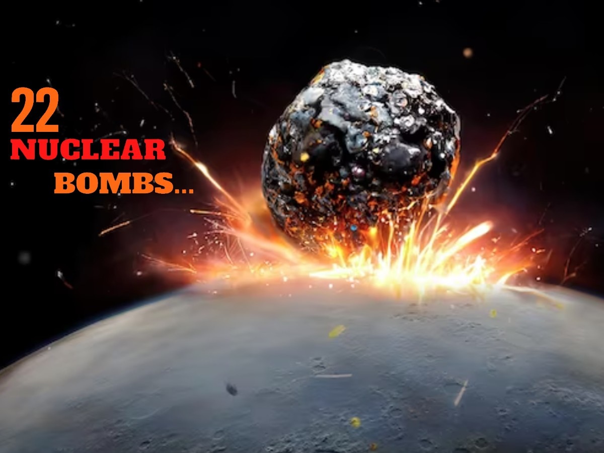 पृथ्वीला धडकणार लघुग्रह! 22 Atomic Bombs एवढा स्फोट; तारखेचीही वैज्ञानिकांकडून घोषणा title=