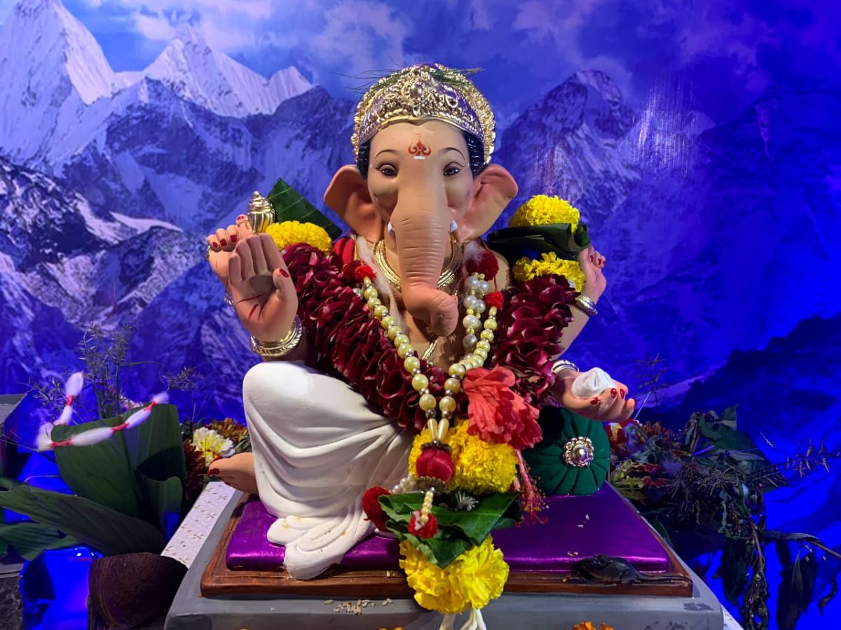  Ganesh Utsav Celebration And Unique decoration In households