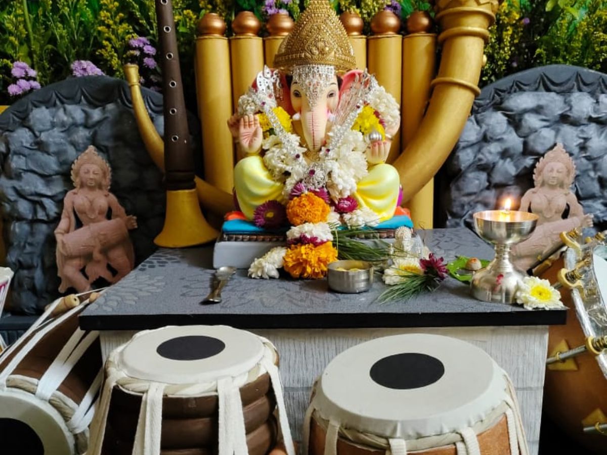  Ganesh Utsav Celebration And Unique decoration In households 