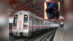 दिल्ली मेट्रोमध्ये अश्लीलतेचा कळस; कपलचा Kiss करताना नवीन Video Viral