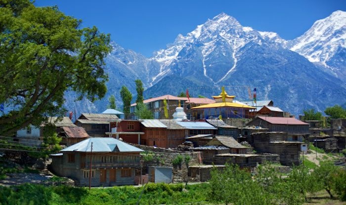 Himachal Pradesh kalpa suicide point travel tourist attraction 