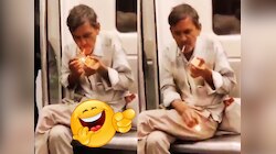 Video : ओ चाचा..! Delhi Metro मध्ये चाचाने केला राडा, सर्वांसमोर फुकली बिडी अन्...