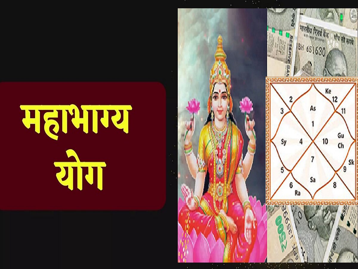 Mahabhagya Yoga 'या' राशींत तयार होणार महाभाग्य योग! माता लक्ष्मी