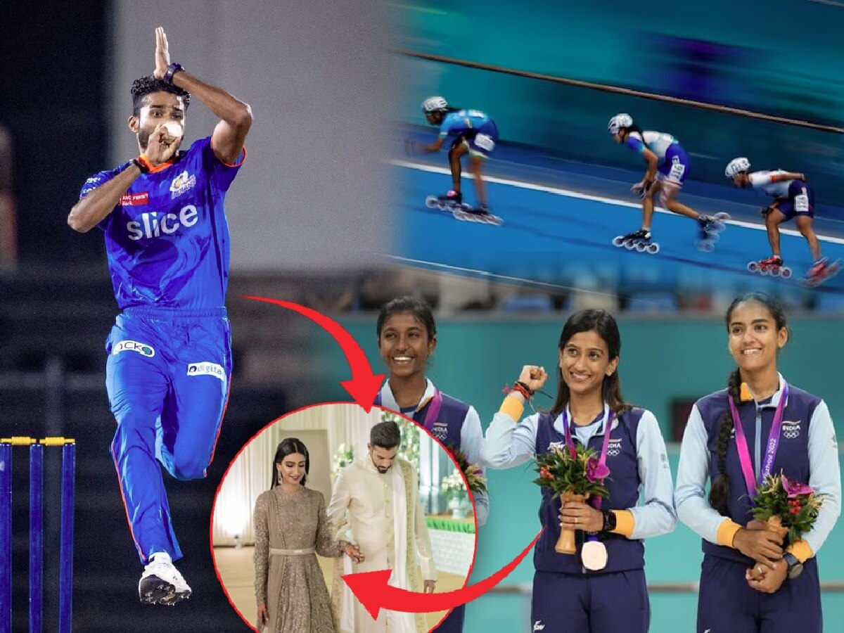 Team India मधील गोलंदाजाच्या पत्नीने Asian Games मध्ये देशासाठी जिंकलं मेडल title=