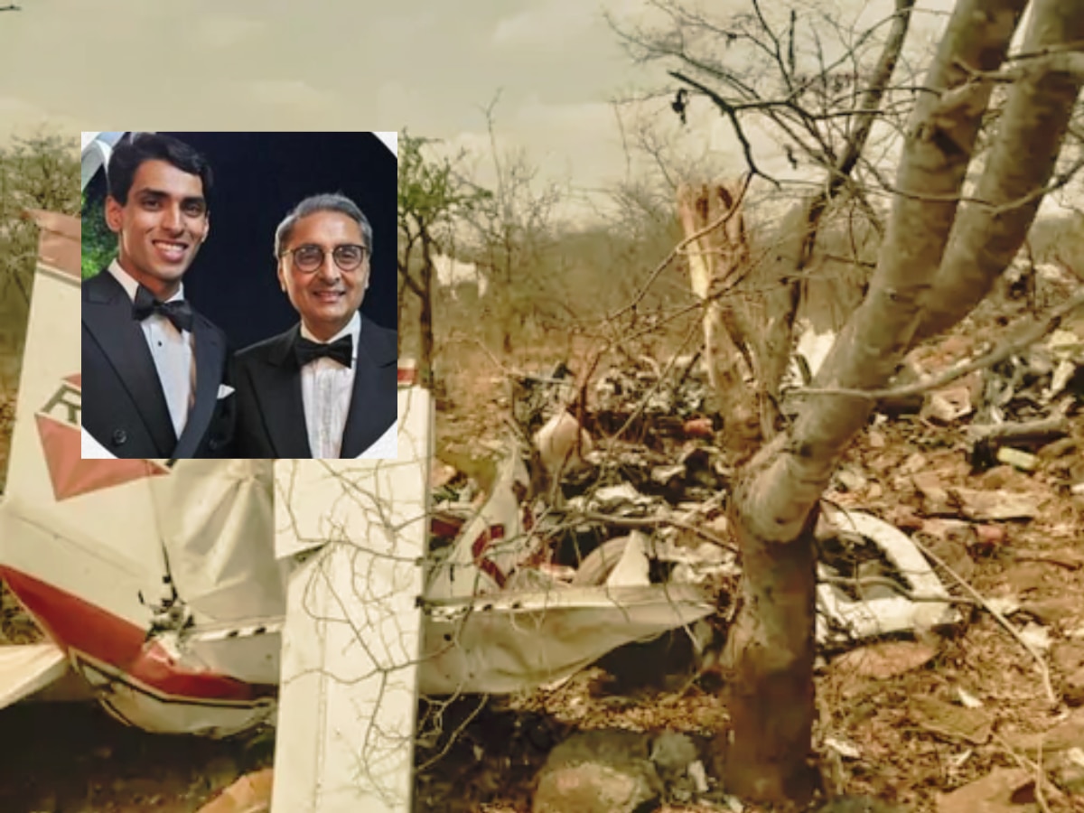 भारतीय अब्जाधीश आणि त्यांच्या 22 वर्षीय मुलाचा Plane Crash मध्ये मृत्यू; छिन्नविछिन्न अवस्थेत आढळले अवशेष  title=