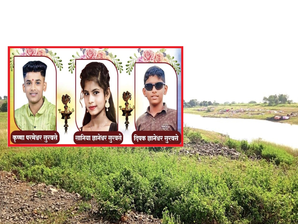 बहिणीला वाचवण्यासाठी भावांनी घेतली तलावात उडी; खोल पाण्यामुळे तिघांचाही गेला जीव
