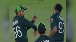 World Cup : बाबर आझमने Live सामन्यात हारिस रौफलच्या कानाखाली वाजवली; VIDEO व्हायरल