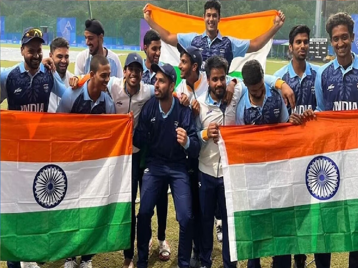 Asian Games : टीम इंडियाची सुवर्ण कामगिरी, न जिंकताही पटकावलं गोल्ड मेडल title=