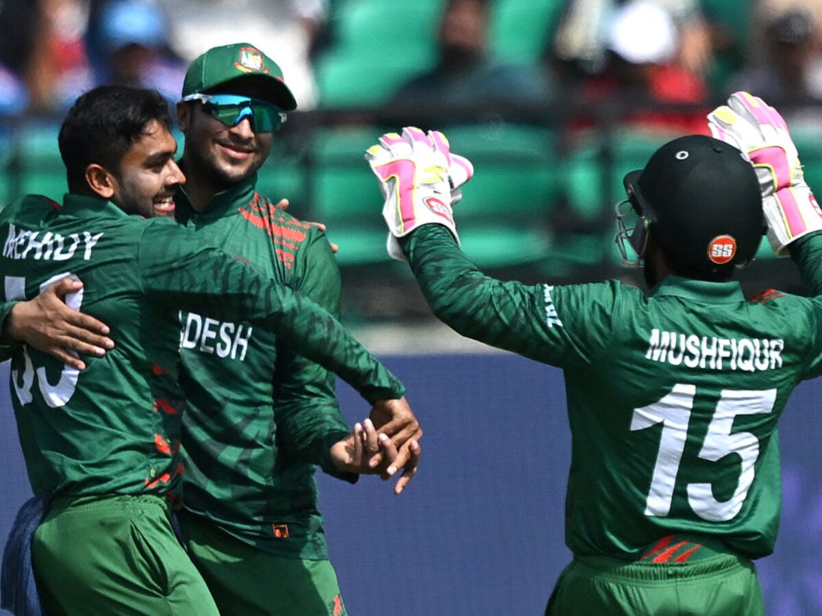 AFG vs BAN : बांगलादेशची विजयी सलामी! फिरकीसमोर अफगाणी फलंदाजांचं लोटांगण, 6 विकेट्सने विजय  title=