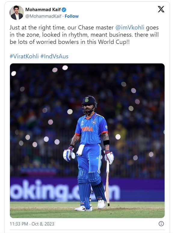 World Cup 2023 Who Said What On India Win Over Australia