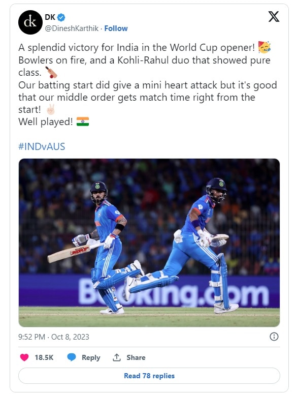 World Cup 2023 Who Said What On India Win Over Australia