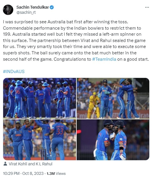 World Cup 2023 Who Said What On India Win Over Australia
