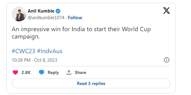 World Cup 2023 Who Said What On India Win Over Australia