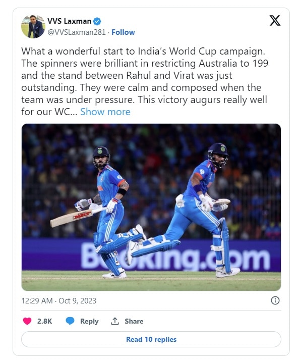 World Cup 2023 Who Said What On India Win Over Australia