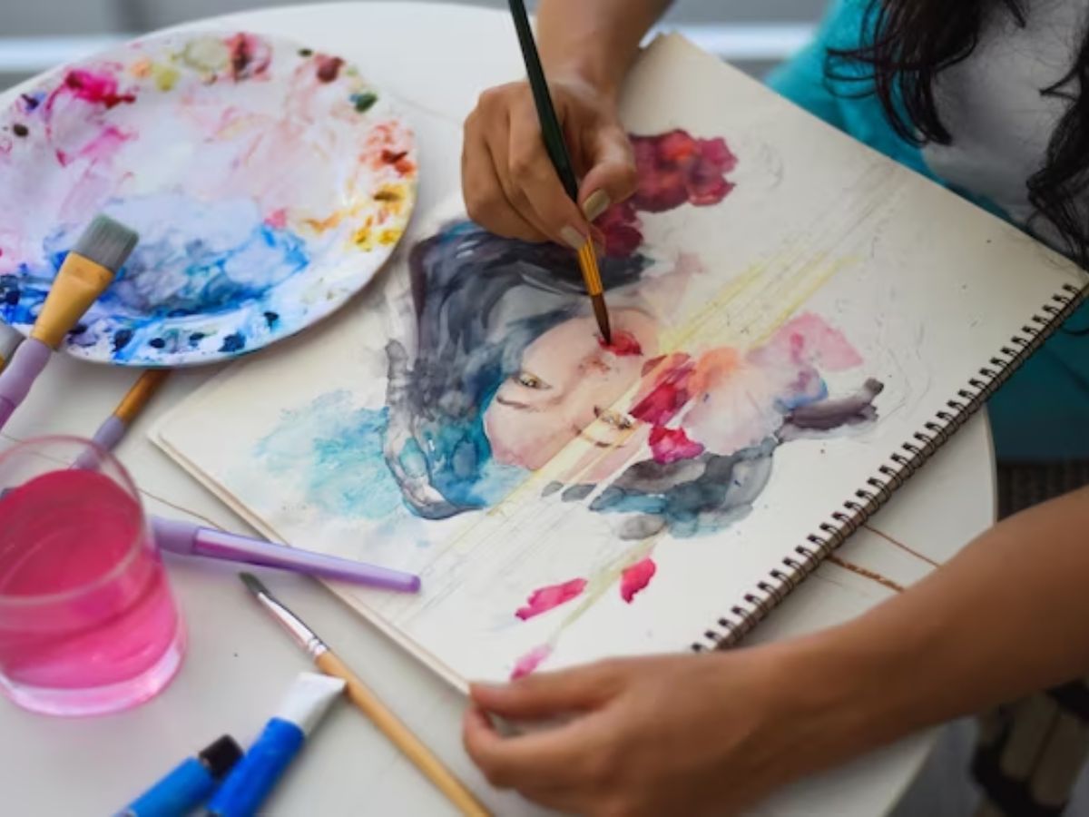 How Art Therapy Help For Stress Relife And Self Expression