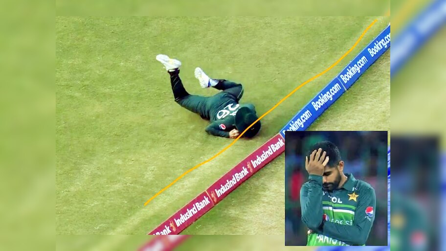  World Cup 2023 : बॉर्डरनंतर आता बाऊंड्रीवर पाकिस्तानची कुरापत? वर्ल्ड कपमधील सामन्यातील इमामचा 'तो' Video Viral 