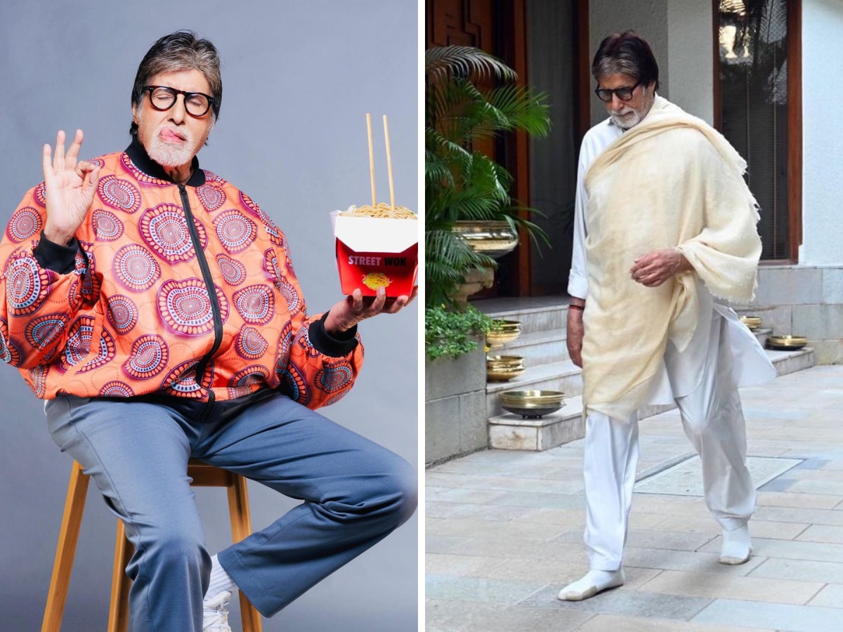 Amitabh Bachchan Birthday : 81 वर्षांच्या अमिताभ बच्चन यांचे 75% लीवर खराब, महानायकाचा असा आहे फिटनेस title=